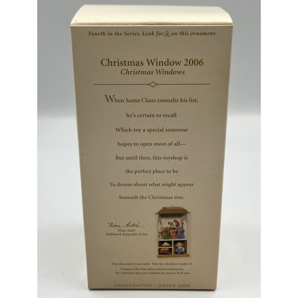 Hallmark Keepsake Christmas Ornament 2006 Christmas Window 4th in Series SEE ALL - Picture 10 of 16